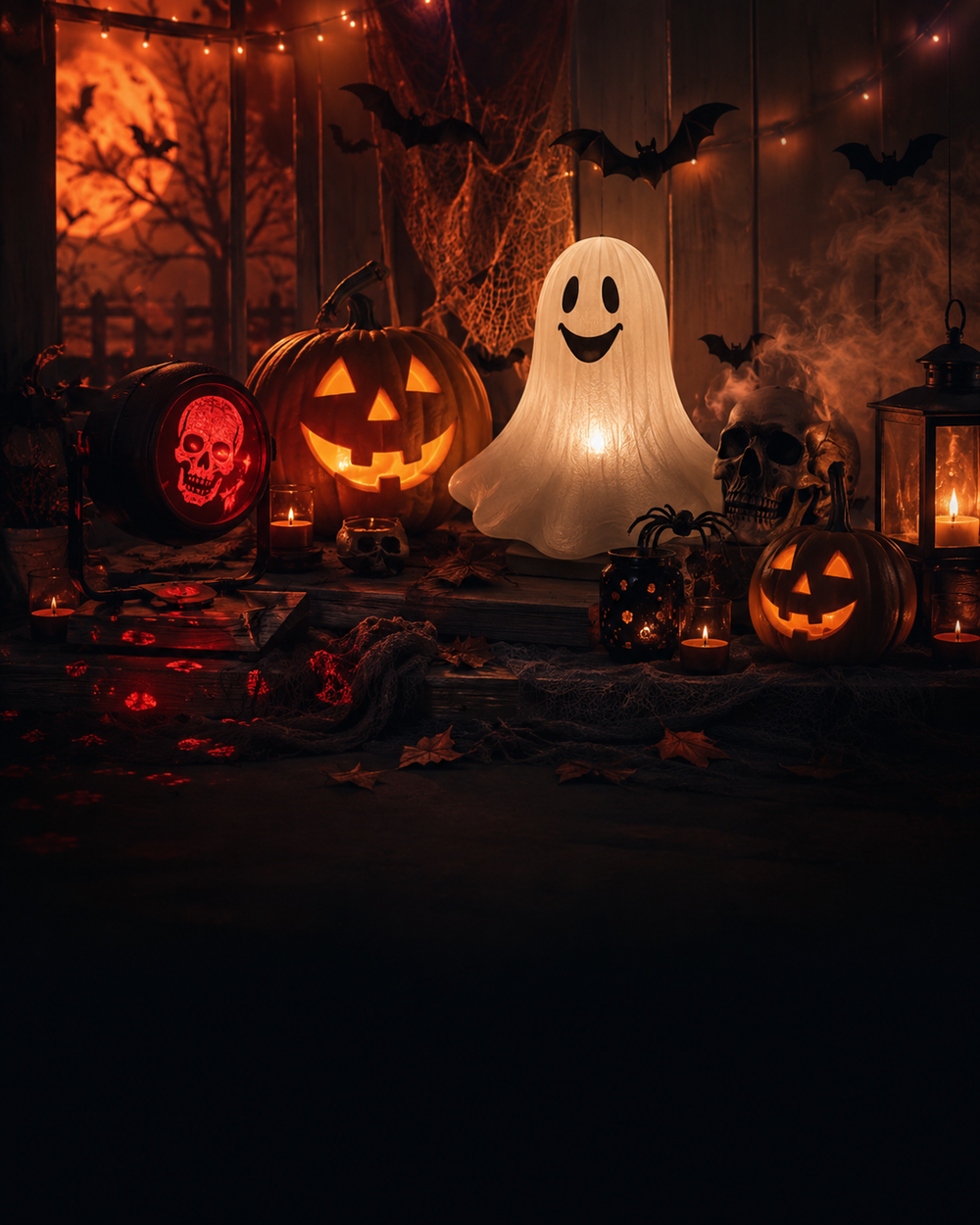 Halloween essentials and decorations