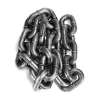 1.5m Halloween dog costume leash with metal chain look
